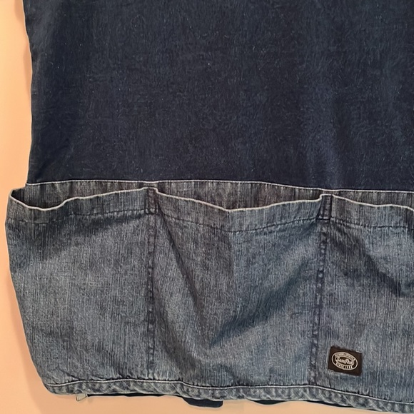 Snow Peak Unisex Denim Color Short Sleeve Tee in L (Japan) M (USA) - Picture 2 of 4